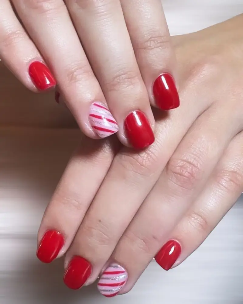 Manicura hecha en Flow Studio 27