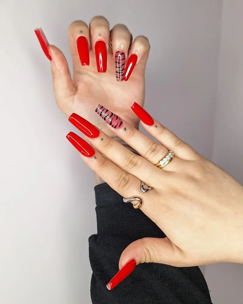 Manicura hecha en Flow Studio 27